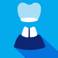 Θήκη μπαίνει πάνω σε δόντι